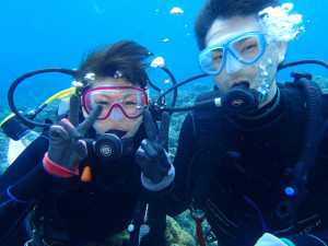 沖縄　ダイビング　慶良間　体験ダイビング