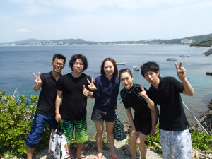 沖縄　体験ダイビング　青の洞窟