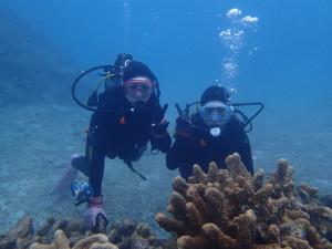 沖縄　ダイビング　慶良間　体験ダイビング