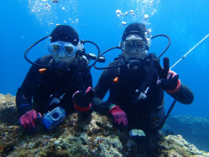 沖縄　ダイビング　慶良間　体験ダイビング