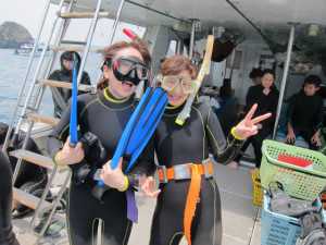 沖縄　ダイビング　慶良間　体験ダイビング　ＦＵＮダイビング