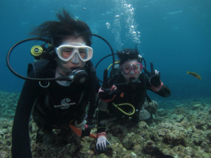 沖縄　ダイビング　慶良間　体験ダイビング