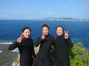 沖縄 体験ダイビング 青の洞窟