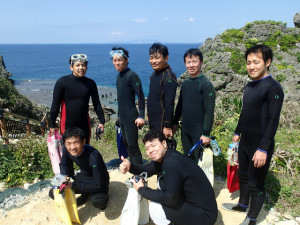 沖縄　体験ダイビング