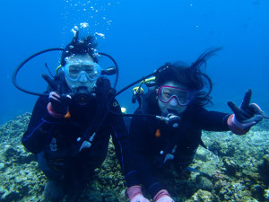 沖縄　ダイビング　慶良間　体験ダイビング