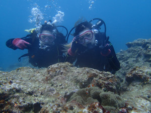 沖縄　ダイビング　砂辺　体験ダイビング