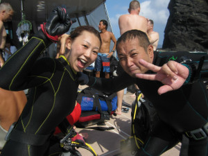 沖縄　ダイビング　慶良間　体験ダイビング　ＯＷＤ講習　ＡＯＷ講習