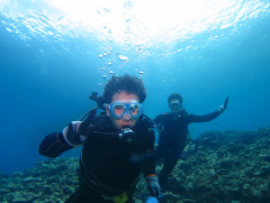 沖縄　ダイビング　慶良間　体験ダイビング