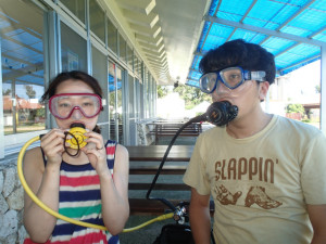 沖縄 ダイビング 青の洞窟 体験ダイビング