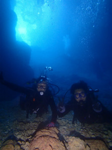 沖縄　ダイビング　青の洞窟　体験ダイビング