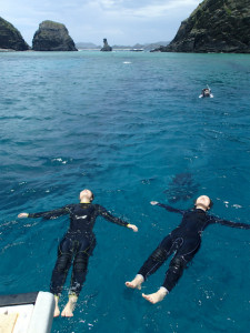 沖縄　ダイビング　慶良間　体験ダイビング