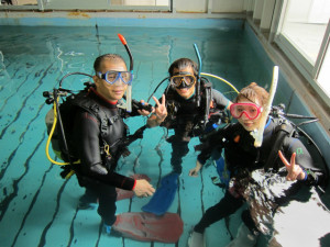 沖縄　ダイビング　OWD講習