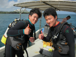 沖縄　ダイビング