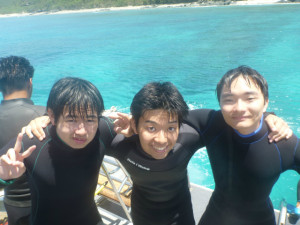 沖縄　ダイビング　慶良間　体験ダイビング　FUNダイビング