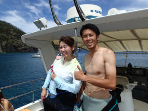 沖縄　ダイビング　慶良間　体験ダイビング