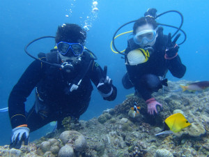 沖縄 ダイビング 真栄田岬 FUNダイビング 体験ダイビング