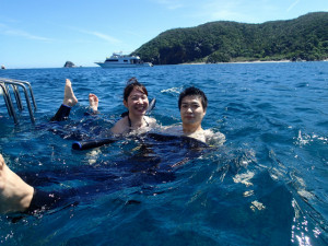 沖縄　ダイビング　慶良間　体験ダイビング