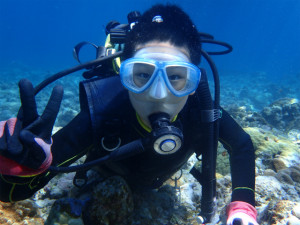 沖縄　ダイビング　慶良間　体験ダイビング