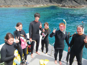 沖縄　体験ダイビング