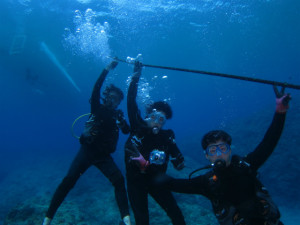 沖縄　体験ダイビング慶良間