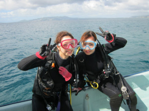 沖縄　ダイビング　万座