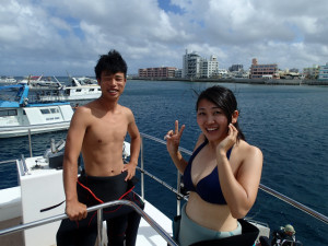 沖縄　ダイビング　体験ダイビング