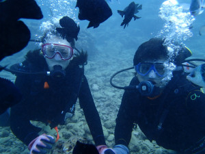 沖縄　ダイビング　砂辺　体験ダイビング