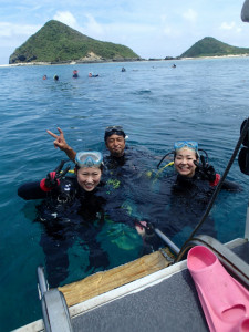 沖縄　体験ダイビング