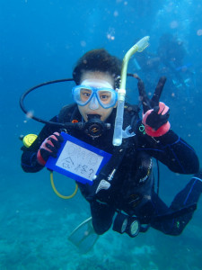 沖縄　ダイビング　OWD講習