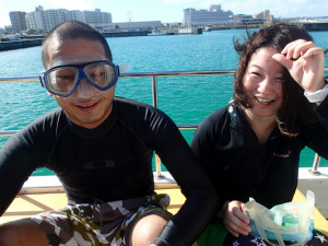 沖縄　ダイビング　慶良間　体験ダイビング