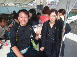 沖縄　ダイビング　慶良間　体験ダイビング