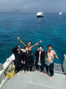 沖縄　ダイビング　慶良間　体験ダイビング