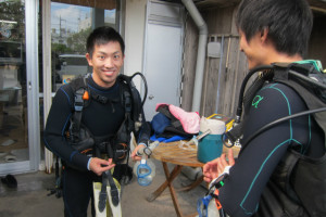 PADI　ダイビング講習