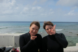 沖縄　ダイビング　砂辺　体験ダイビング