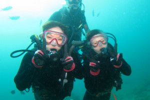 沖縄　ダイビング　砂辺　体験ダイビング