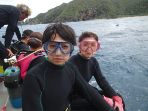 沖縄　ダイビング　慶良間　体験ダイビング