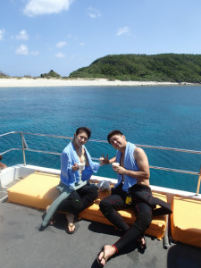 沖縄　ダイビング　慶良間　体験ダイビング