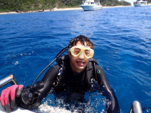 沖縄　ダイビング　慶良間