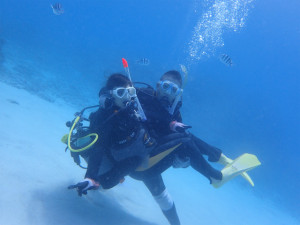 沖縄　ダイビング　慶良間　体験ダイビング