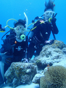 沖縄　ダイビング　慶良間　体験ダイビング