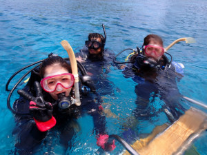 沖縄　ダイビング　慶良間　体験ダイビング