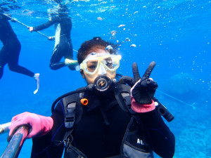 沖縄　ダイビング　慶良間　体験ダイビング