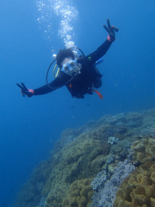 沖縄　ダイビング　砂辺　体験ダイビング