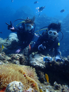 沖縄　ダイビング　慶良間　体験ダイビング