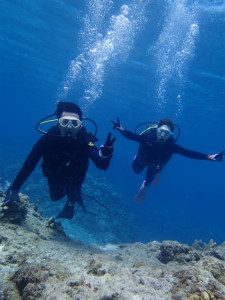 沖縄　ダイビング　慶良間　体験ダイビング