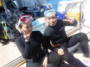 沖縄　体験ダイビング　慶良間