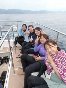 沖縄　ダイビング　慶良間　体験ダイビング