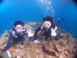 沖縄 ダイビング 青の洞窟 体験ダイビング