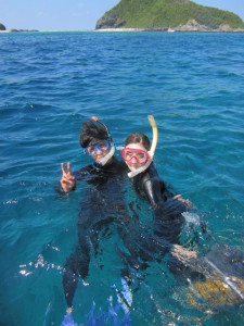 沖縄　ダイビング　慶良間　体験ダイビング