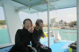 沖縄　体験ダイビング　真栄田便